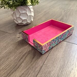 Lilly Pulitzer Notepad Trinket tray
